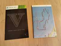 GTA 5 książeczka z mapą Xbox 360