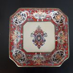 Antiguidade Museu - Prato Porcelana Chinesa - UW UNITED WILSON 1897