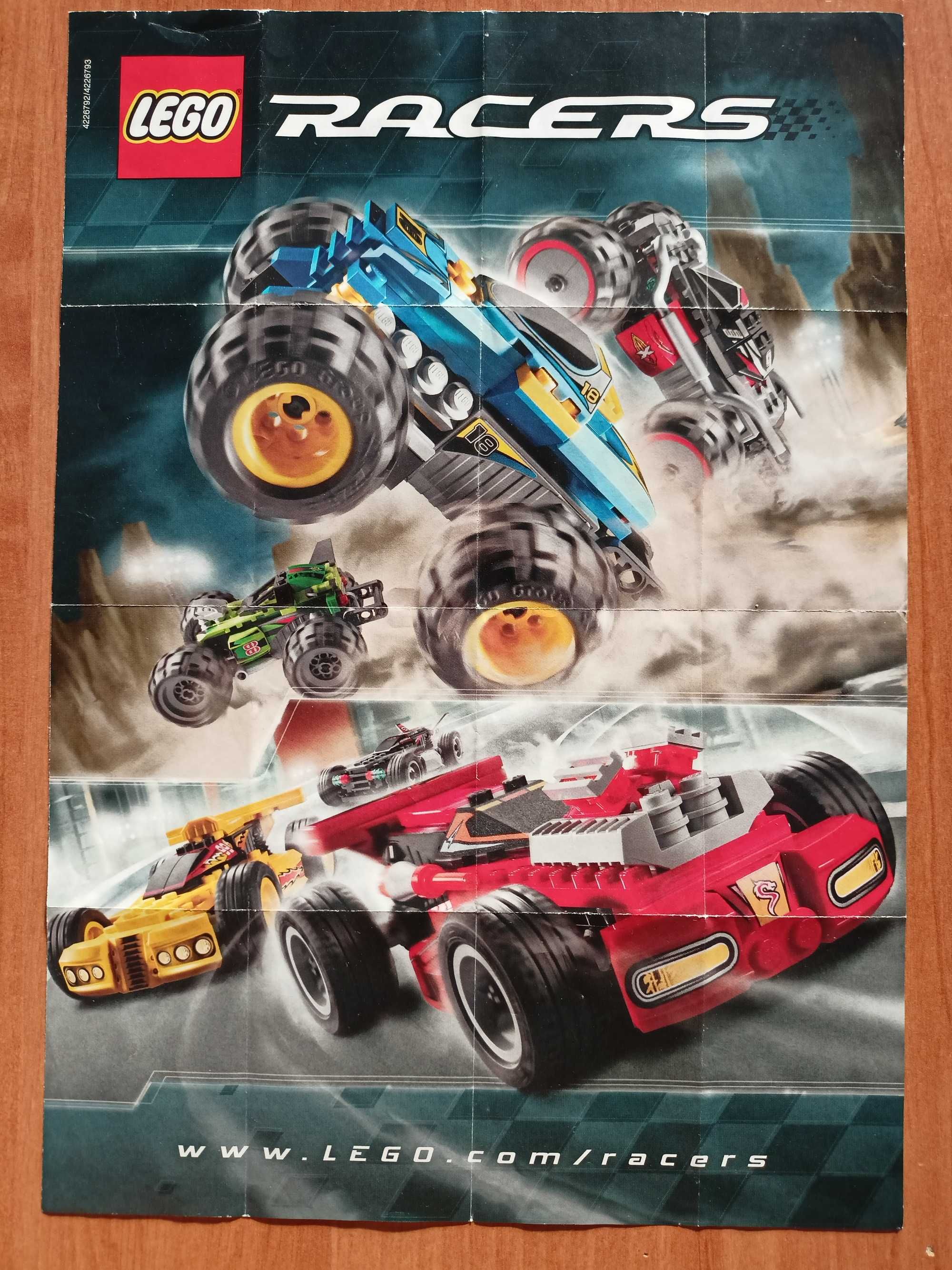 Lego plakaty mix 14 szt (Harry Potter, Racers, Jack Stone)