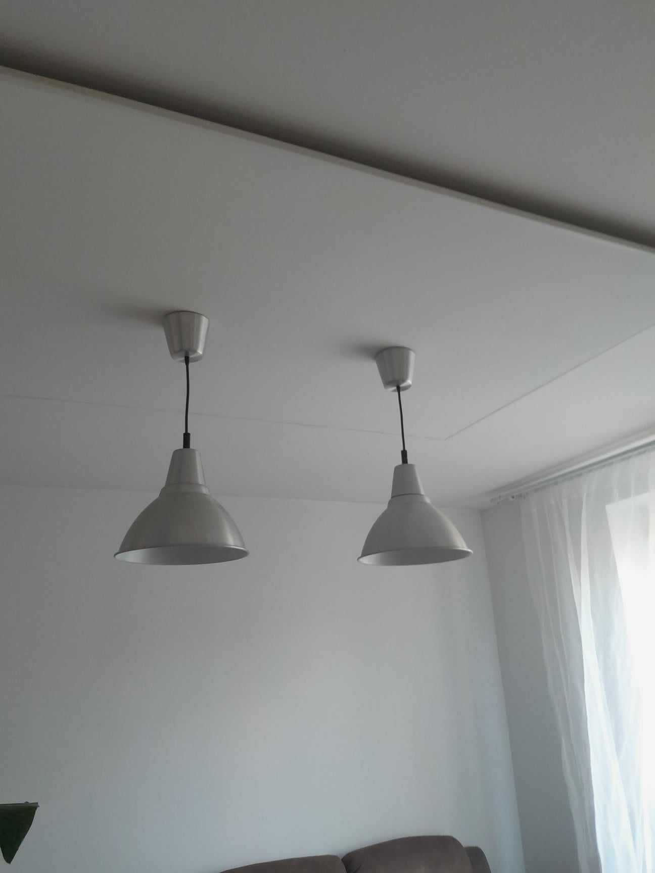 Lampy srebrne industrialne - IKEA