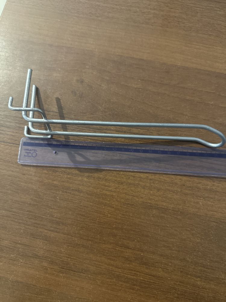 Haki sklepowe 21cm zaokrąglone