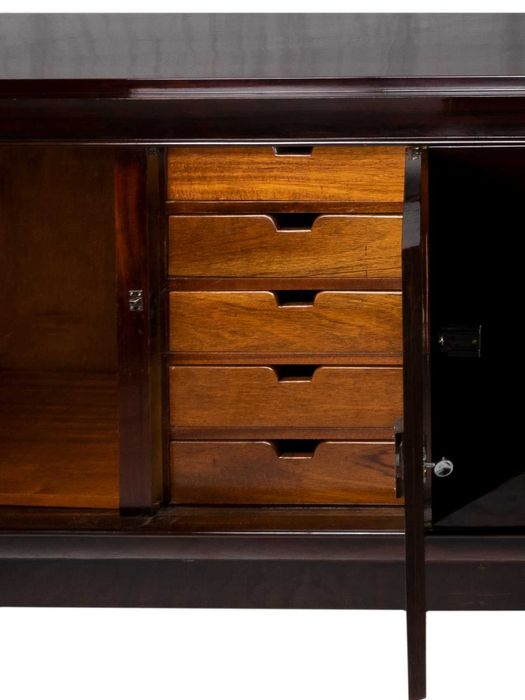 Aparador Art Deco | Designer Jules Leleu Vintage Século XX | 200cm