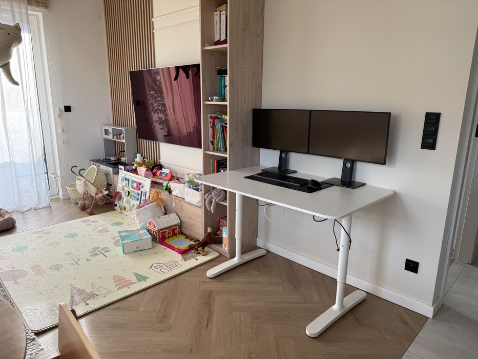 Biurko Ikea Bekant 120x80 cm | super stan | godne polecenia