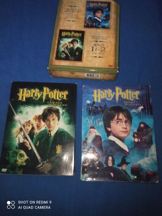 Vendo filmes do harry Potter