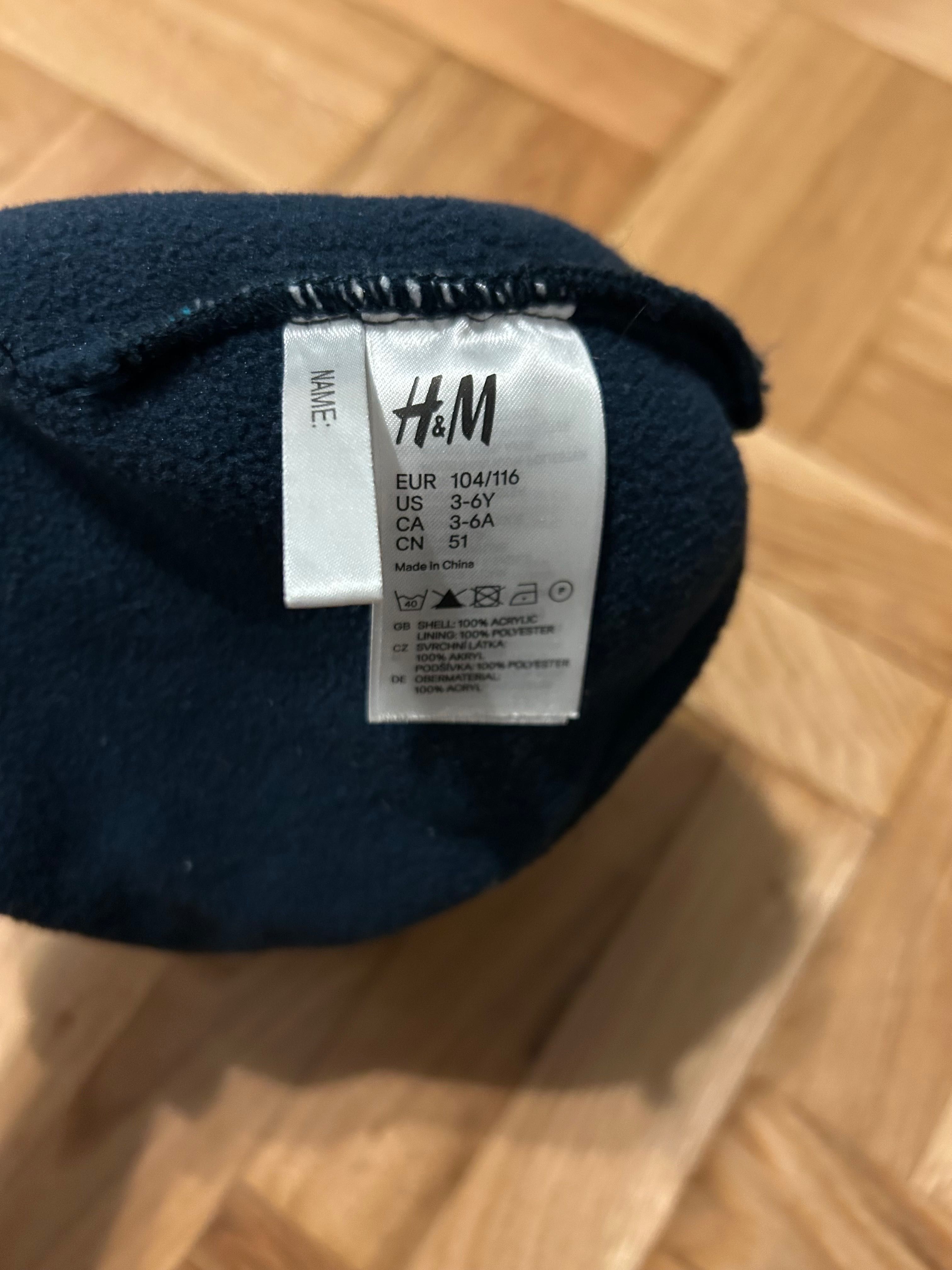 Czapka chłopięca H&M 3-6 lat ciepla