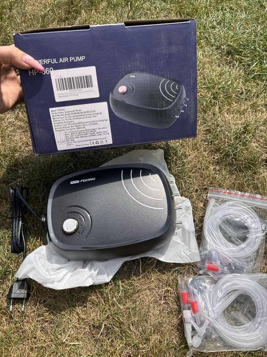 Pompa powietrza do akwarium z 4 wyjściami 10W 1200l/h cicha