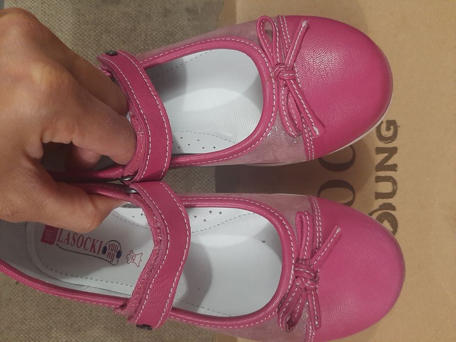 Buty lasocki różowe rozm. 32