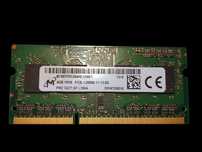 2 x pamięć RAM DDR3 4GB 1Rx8 PC3L 12800S Micron Samsung
