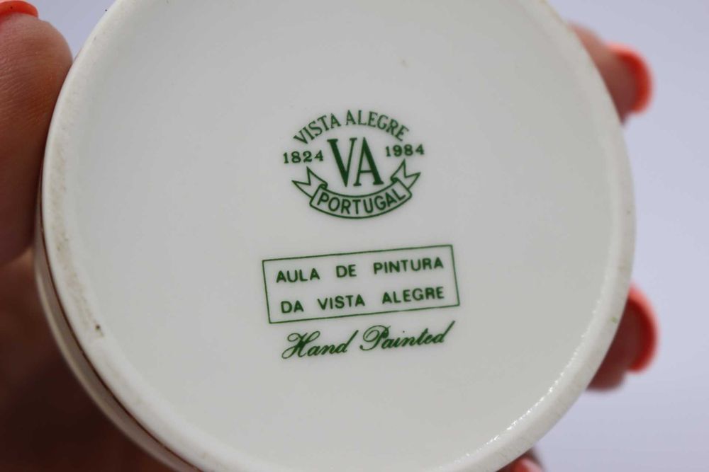Caixa Regaleira Pequena Vista Alegre Floral Pintada à Mão