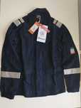 Portwest FR601 NOWA Bluza robocza trudnopalna Stretch granatowa r.S