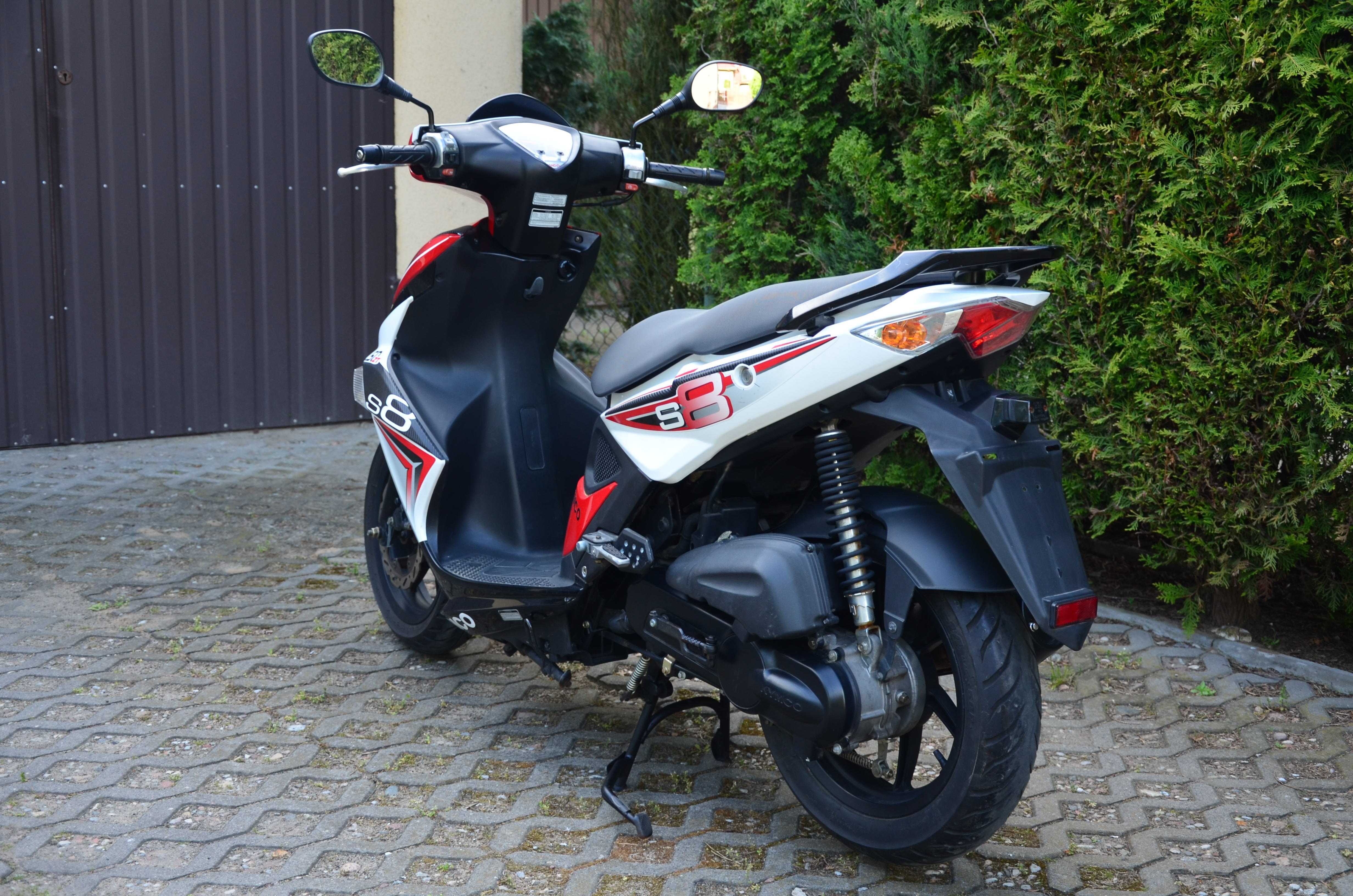 Kymco super 8  50 motorower 2T zarejestrowany i ubezpieczony