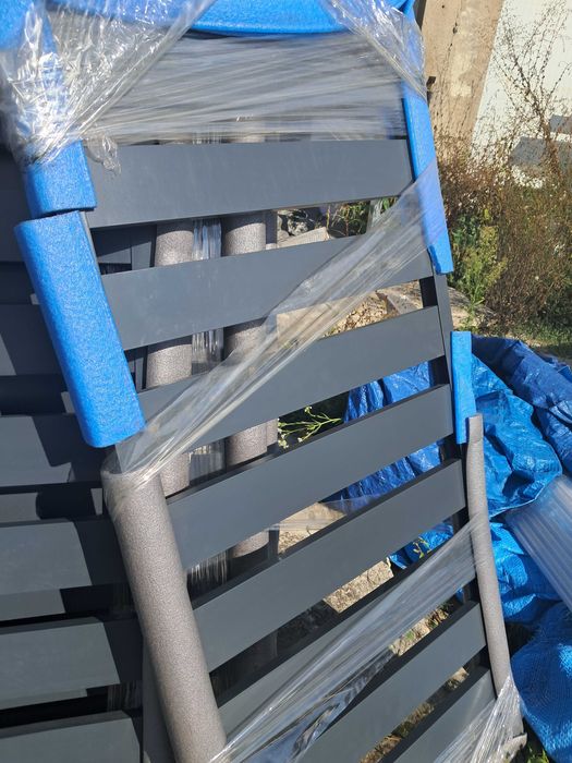 24 przęsła ogrodzenia aluminiowego NU - Euro Fences Polski producent
