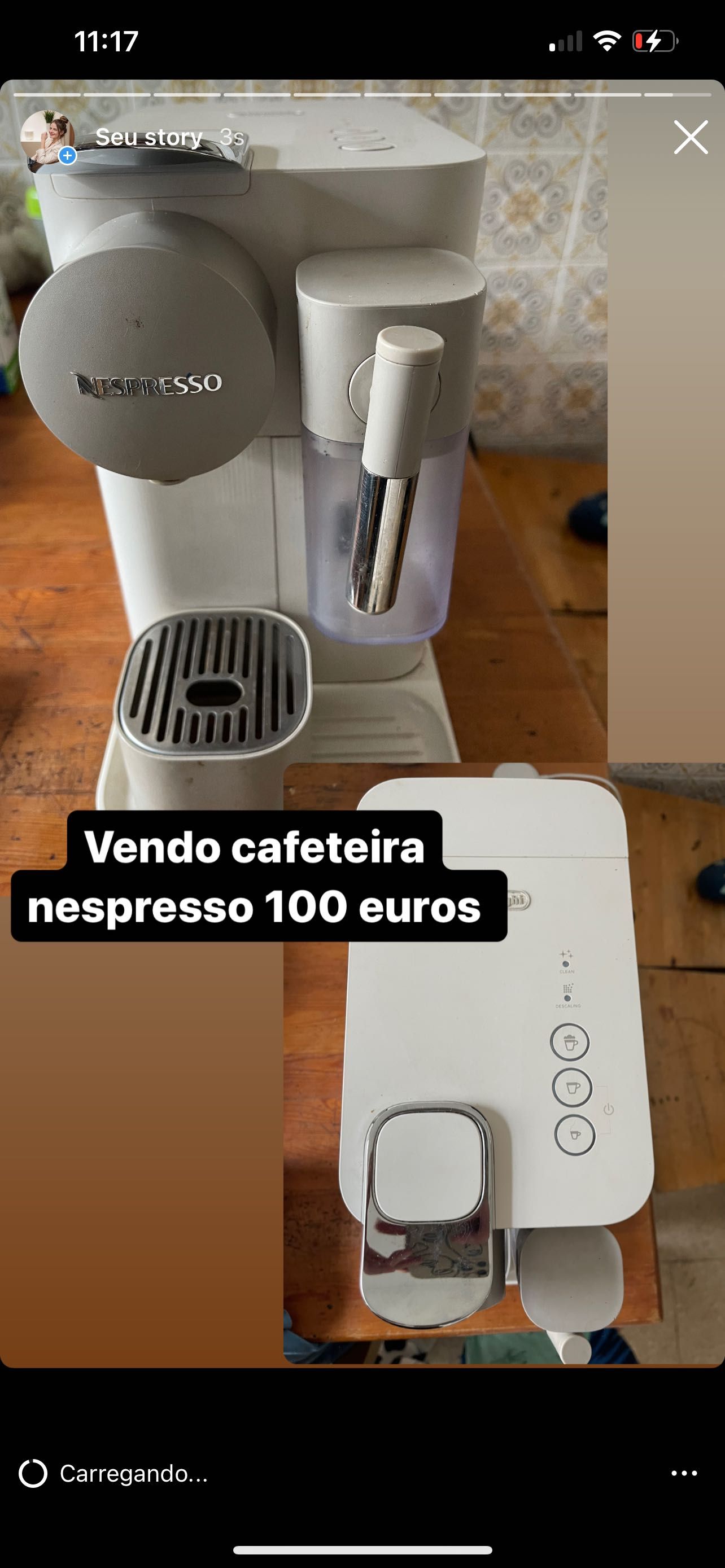 Cafeteira nespresso