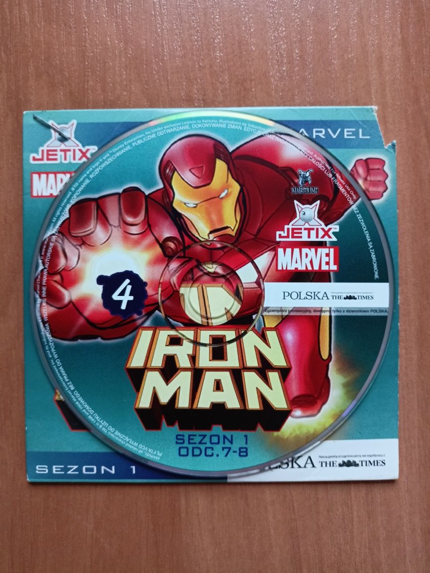 Iron Man - sezon 1, część 4 - bajka Marvel CD