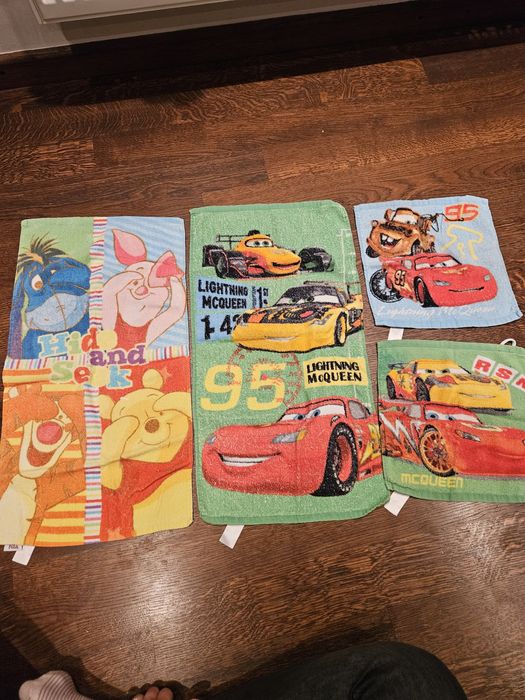 4 ręczniki dla chłopca