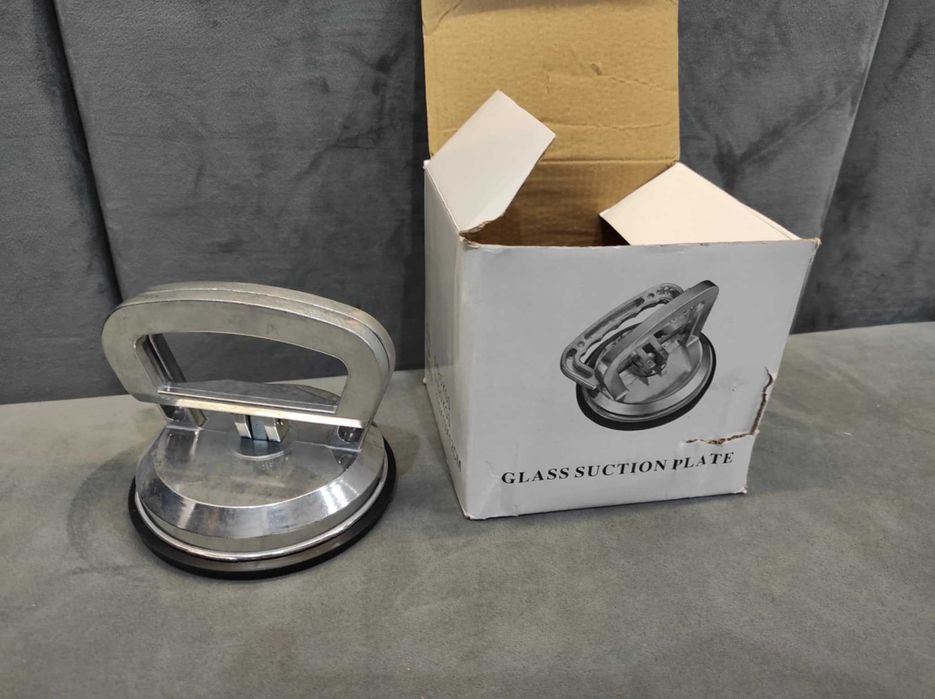 Przyssawka do szyb, uchwyt podciśnieniowy ALUMINIUM. 115 mm.