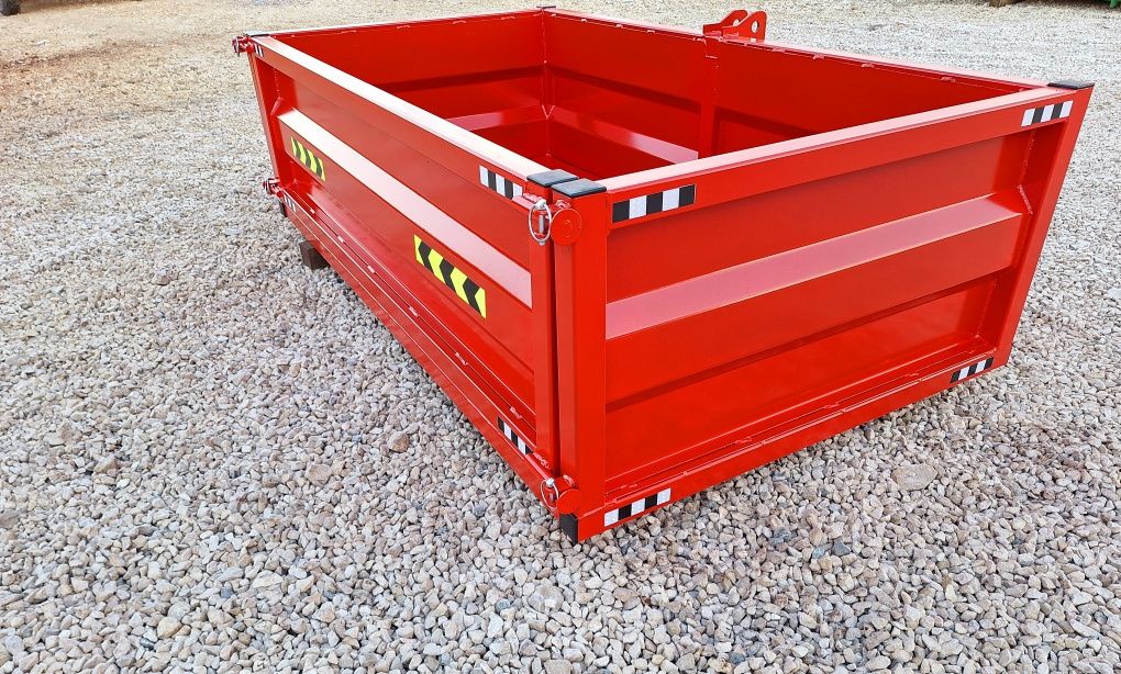 Na tylni TUZ skrzynia transportowa do ciągnika i minitraktorków