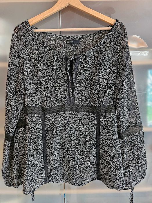 Luźna bluzka w stylu boho Kappahl rozm. S