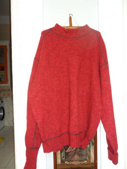 camisola de lã para homem