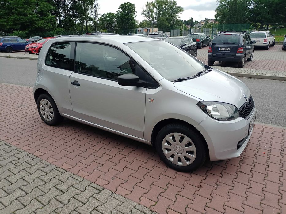 Skoda Citigo 1.0 2014, 157 tyś przebiegu, ładny, zadbany