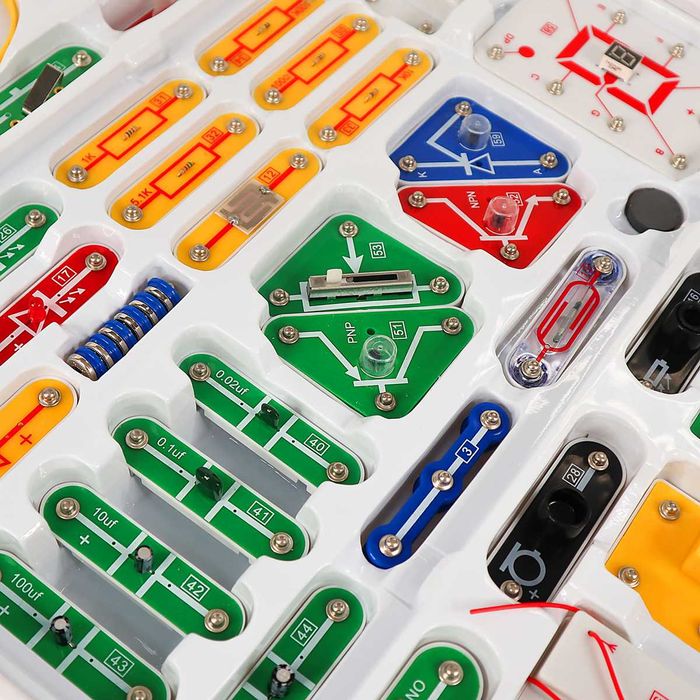 Конструктор електронний Doka Школа 999+ схем D70708, 2 типи цін, акція