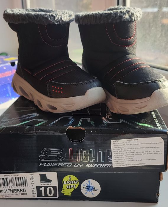 Skechers чоботи 26р