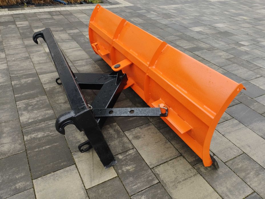 Lekki pług śnieżny 150cm przystosowany na euroramkę szybka realizacja