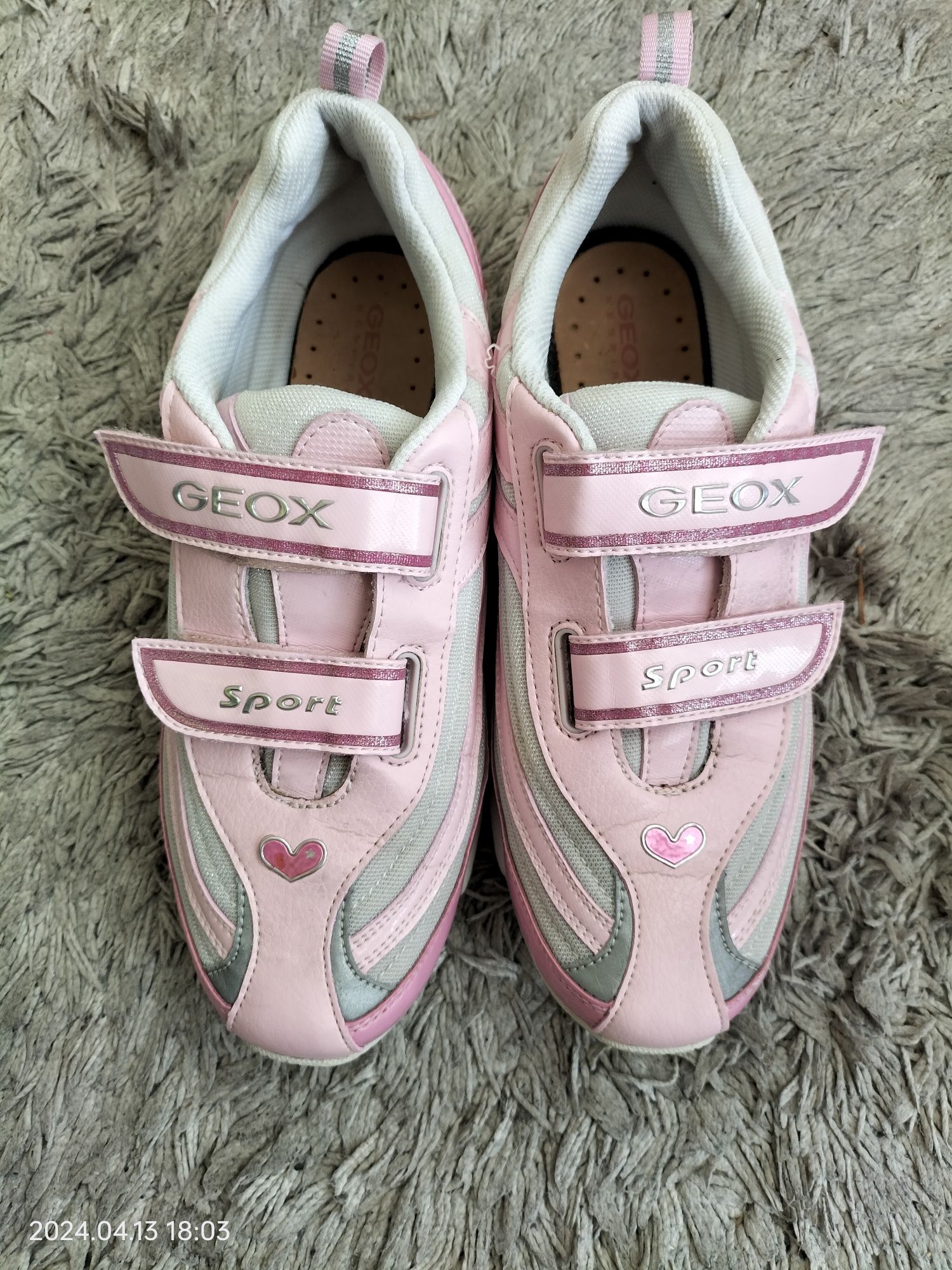 Sneakersy dziewczęce Geox 38