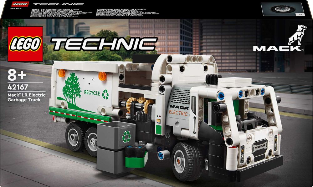 LEGO Technic Сміттєвоз Mack® LR Electric (42167)