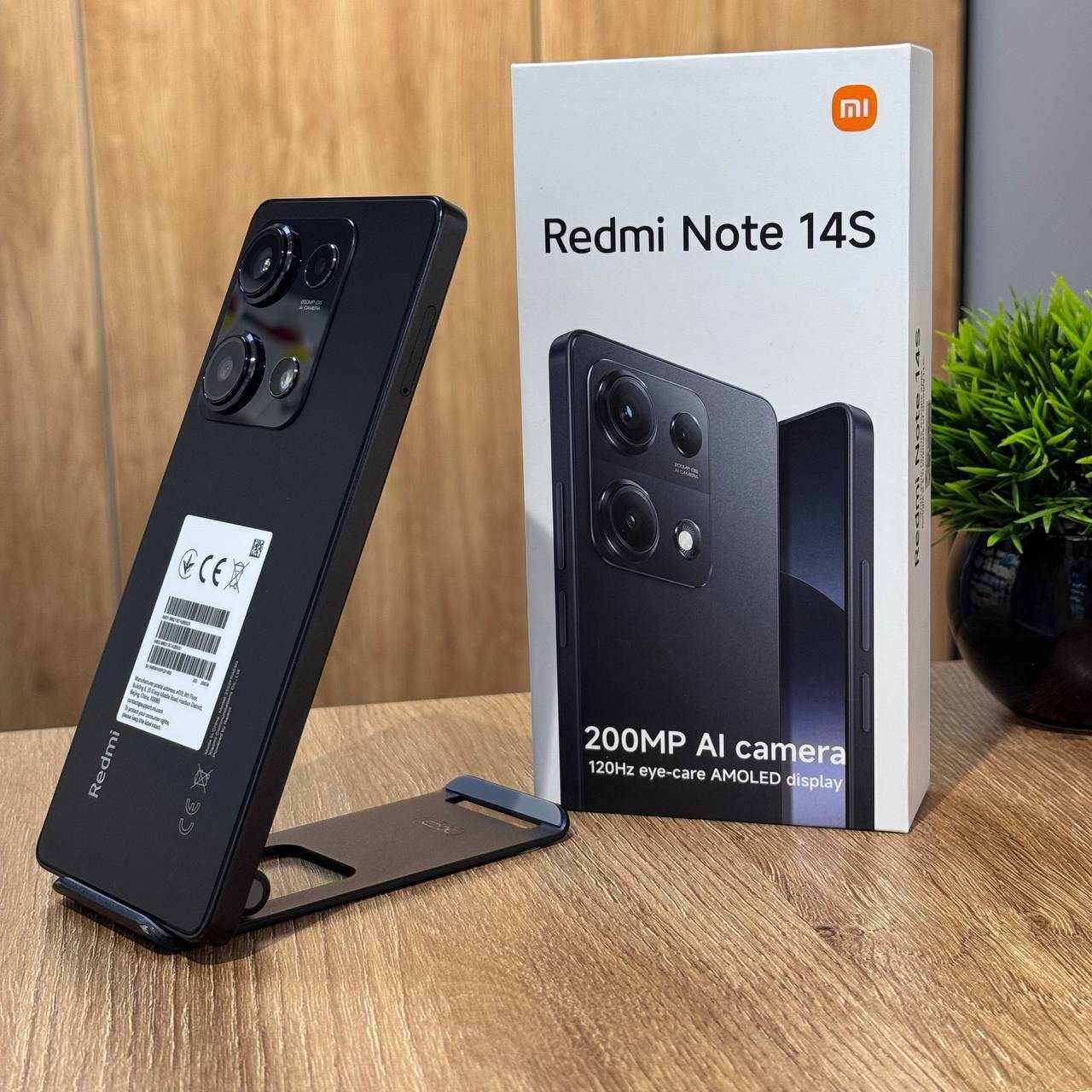 Мобільний телефон Xiaomi Redmi Note 14S 8/256GB Black Смартфон