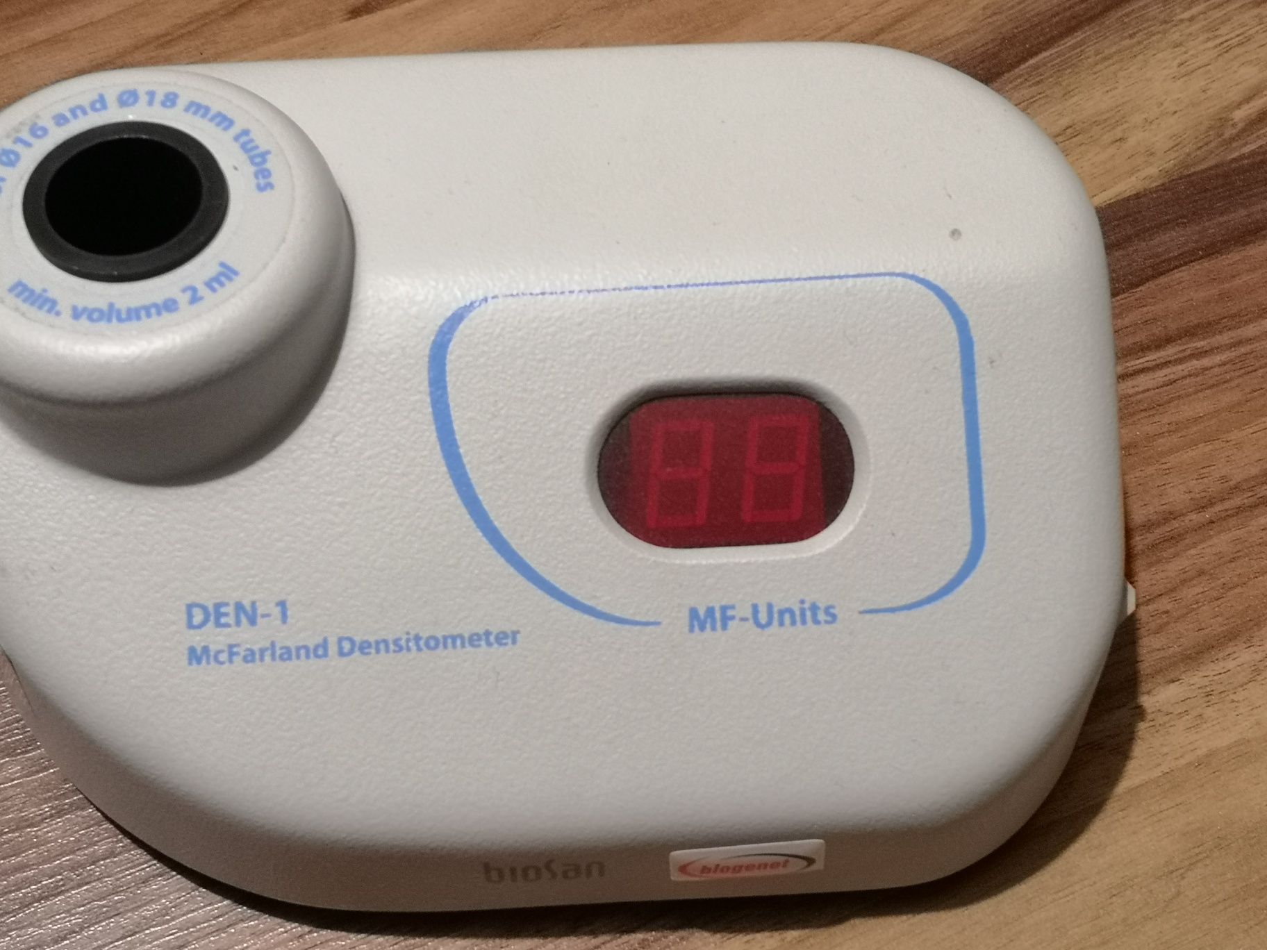 Densytometr rurowy DEN-1 Mcfarland Densitometer - marka biosan