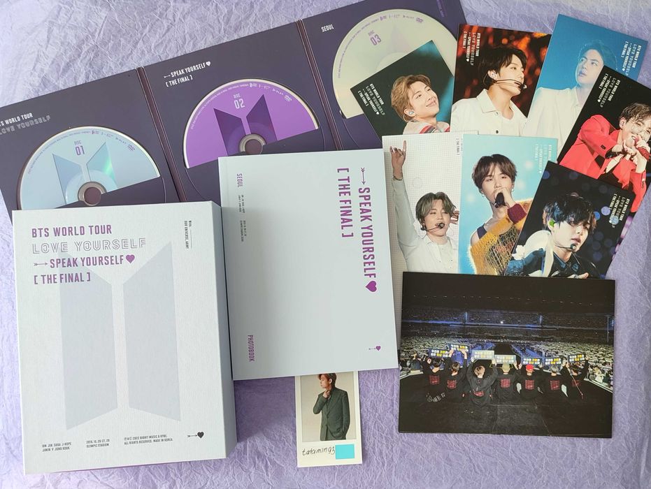 ДВД БТС BTS world tour the Final Seoul