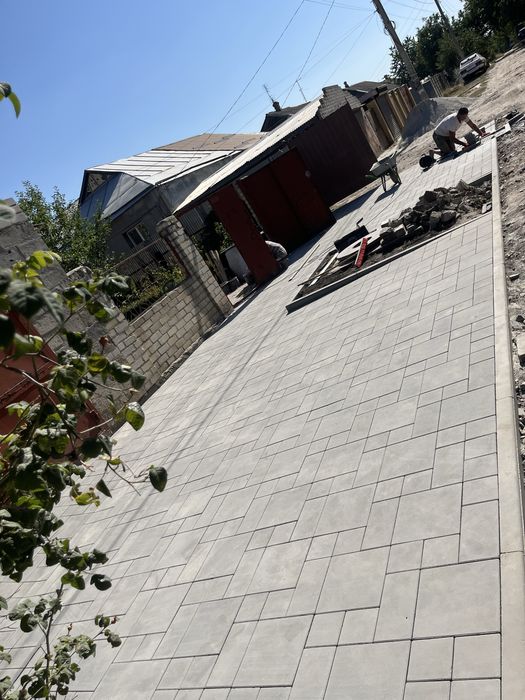 Укладка Тротуарная плитка