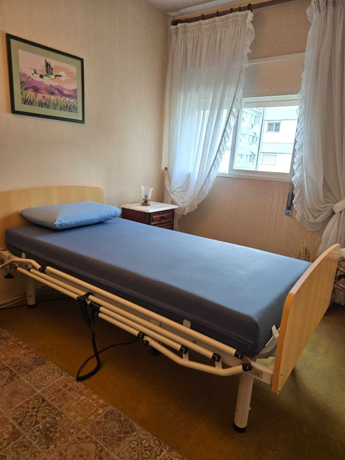 Cama Elétrica Articulada + colchão + travesseira viscoelástica