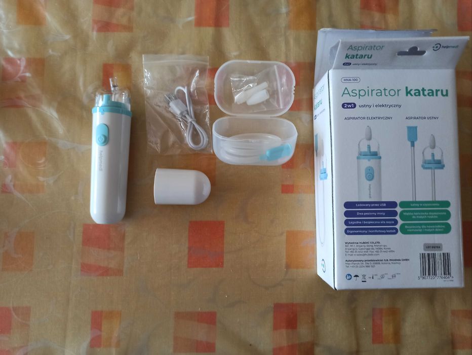 Aspirator kataru elektryczny i ustny 2 w 1