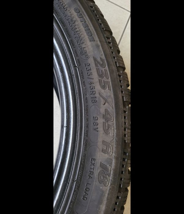 Michelin Alpin PA4 235/45 r18 używane komplet
