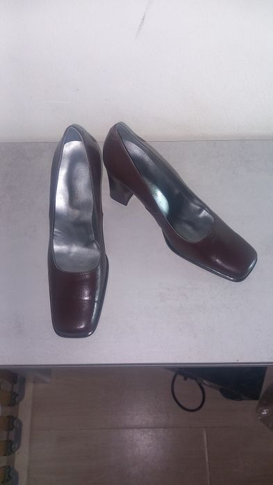 Sapatos velhos restaurados