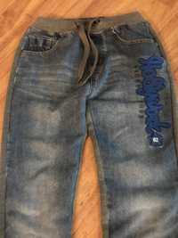 Spodnie jeansy/dresy 12 lat chłopięce