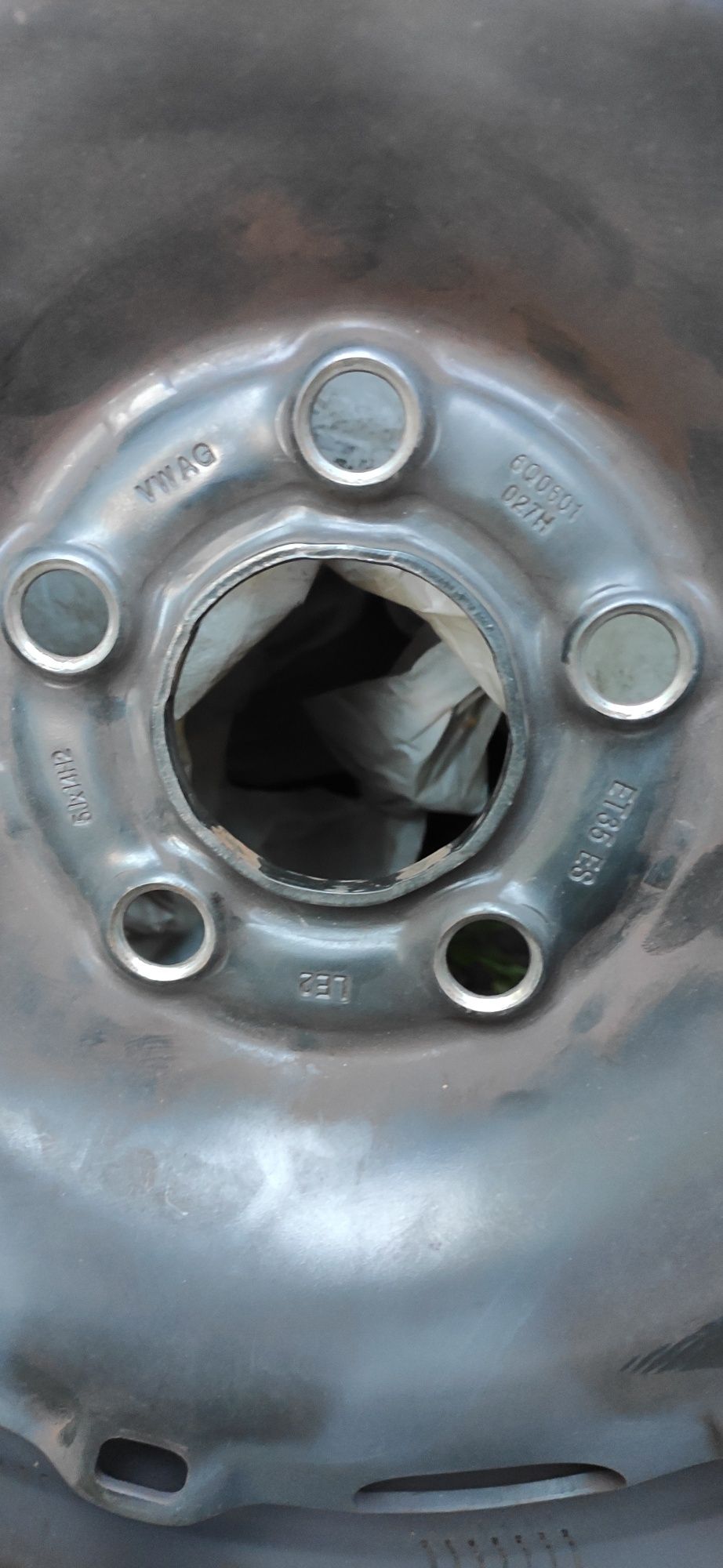 Felgi stalowe R14 5x100 VW Polo, Skoda Fabia, Seat Ibiza