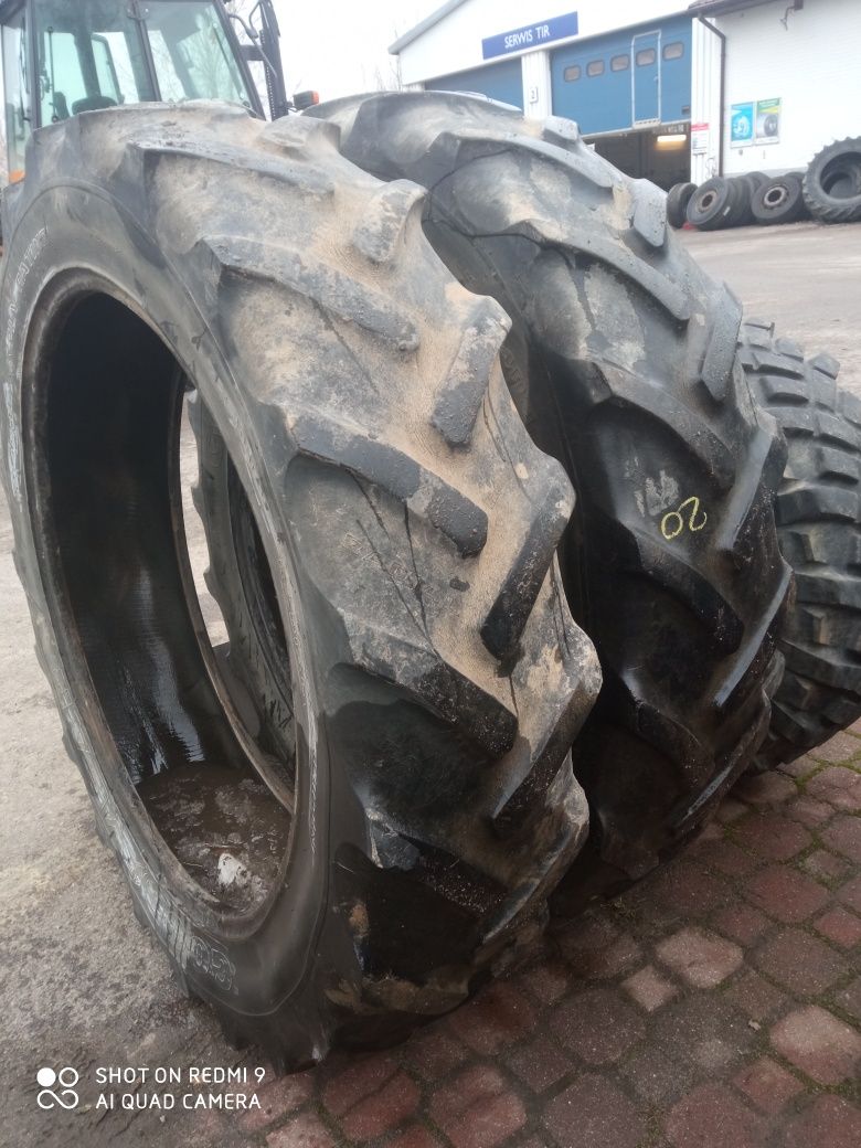 12.4R36 Goodyear opony używane rolnicze para