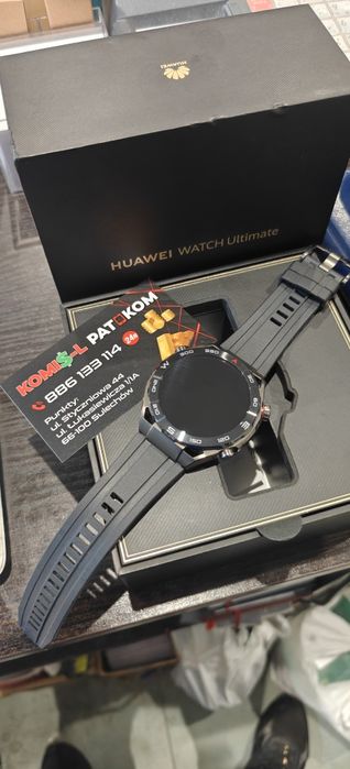 Huawei Watch ultimate Black..Jak nowY gwarancja.. PAT-KOM