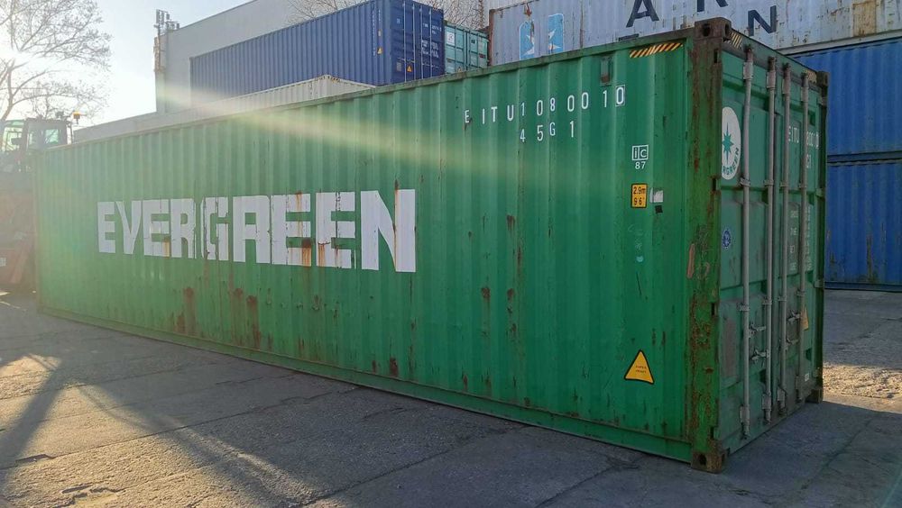 Kontener morski 12 metrów, używany, sprawny 40 HC CW / PZ