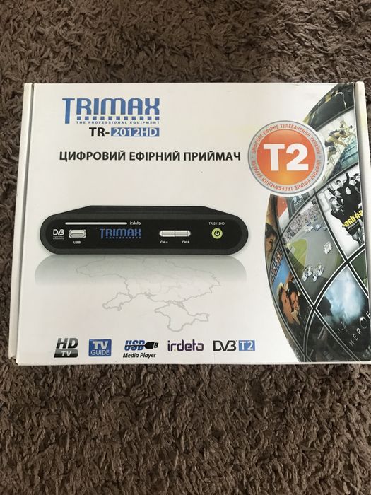 Т2 тюнер цифровий Trimax