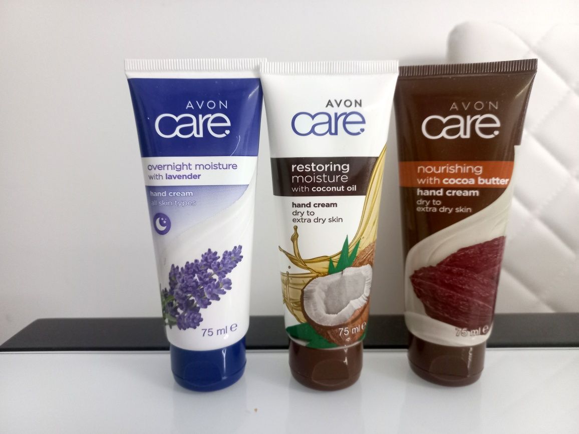 Zestaw 3 Kremy do rąk Avon Care