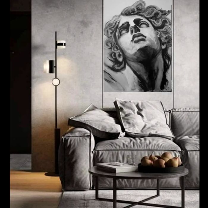 Obraz akrylowy ręcznie malowany duży