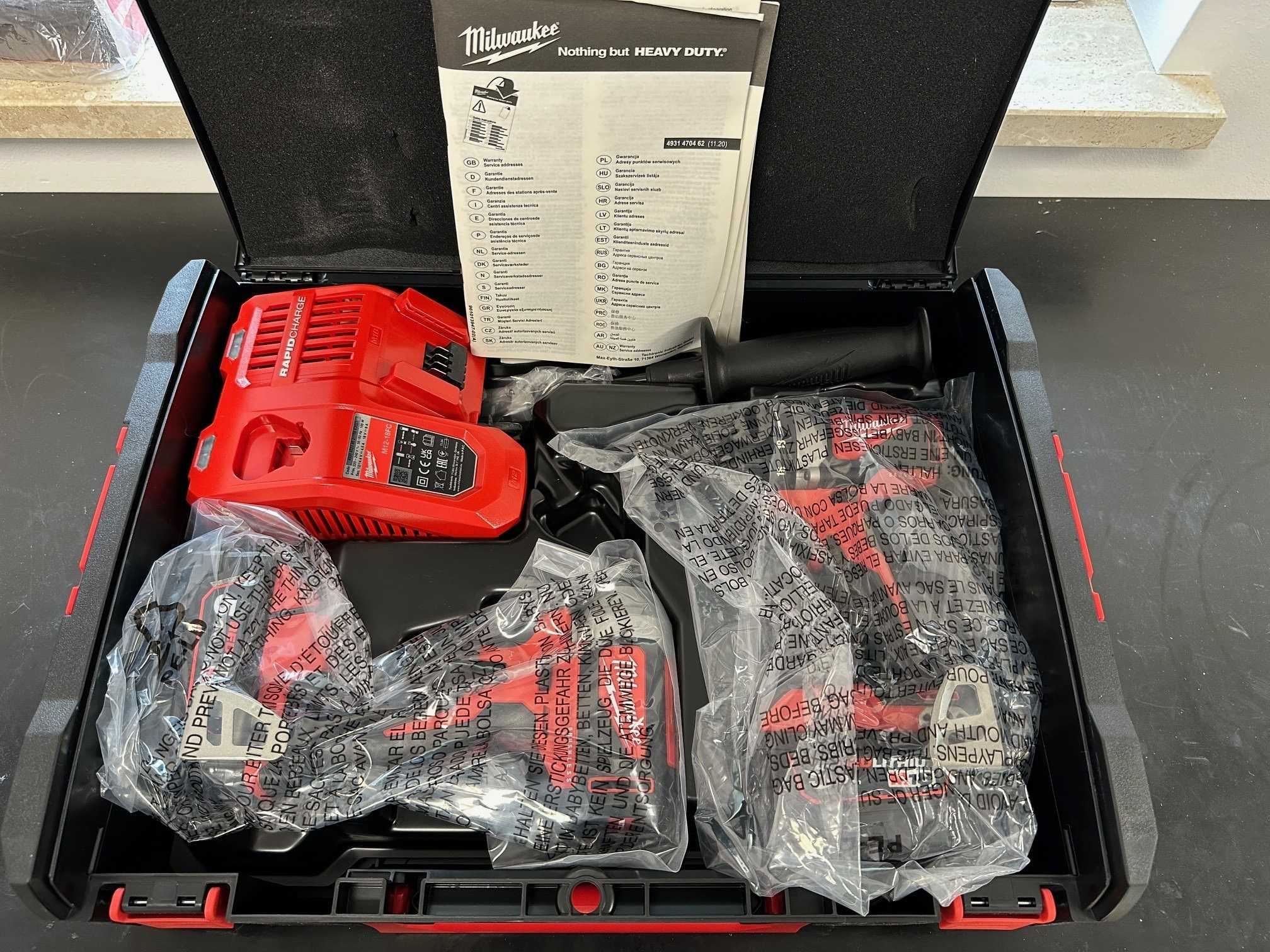 Zestaw PROFESIONALNY Milwaukee M18 BLPP2B2-502X