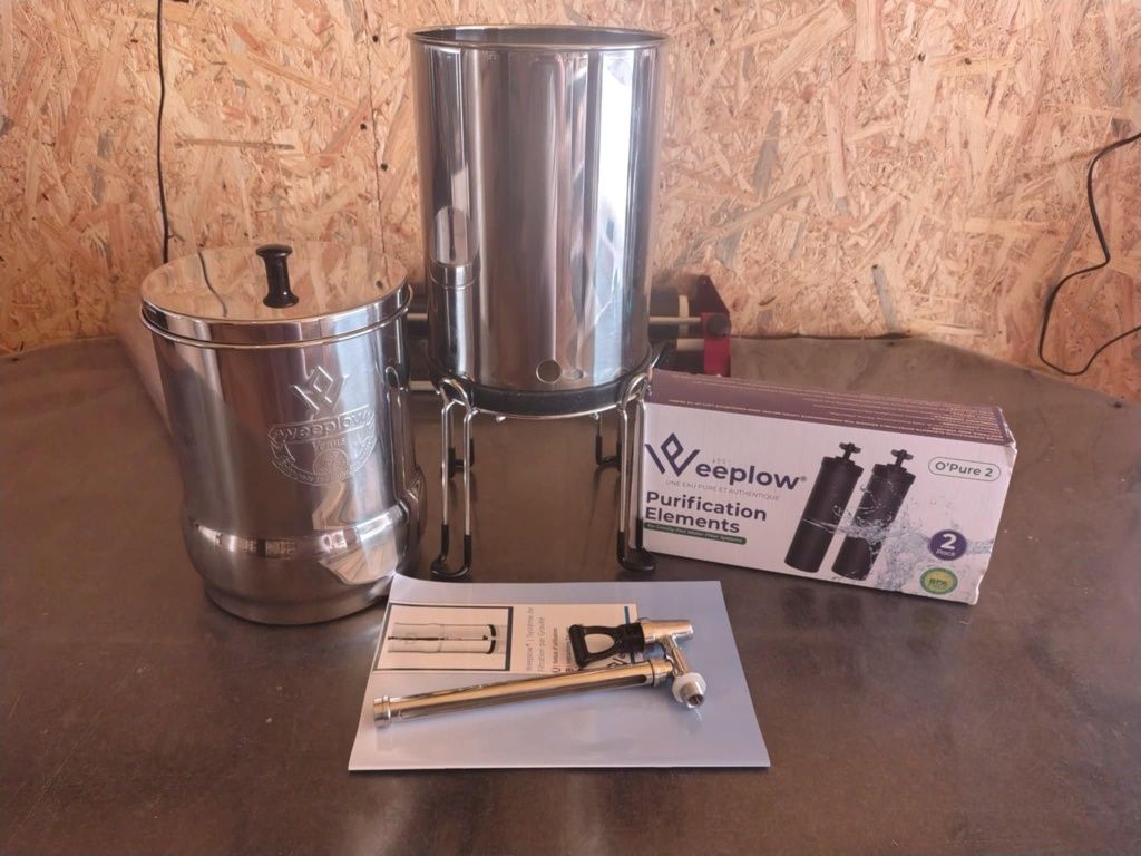 Grawitacyjny system filtracji wody 5,6 litra