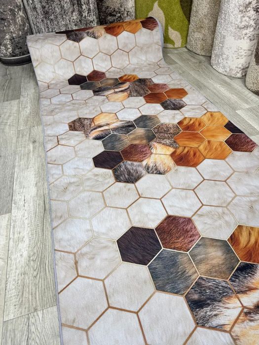 Килимова безворсова доріжка. Ковровая дорожка.