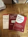 Etyka adwokacka - zestaw książek (ZOBACZ OPIS)
