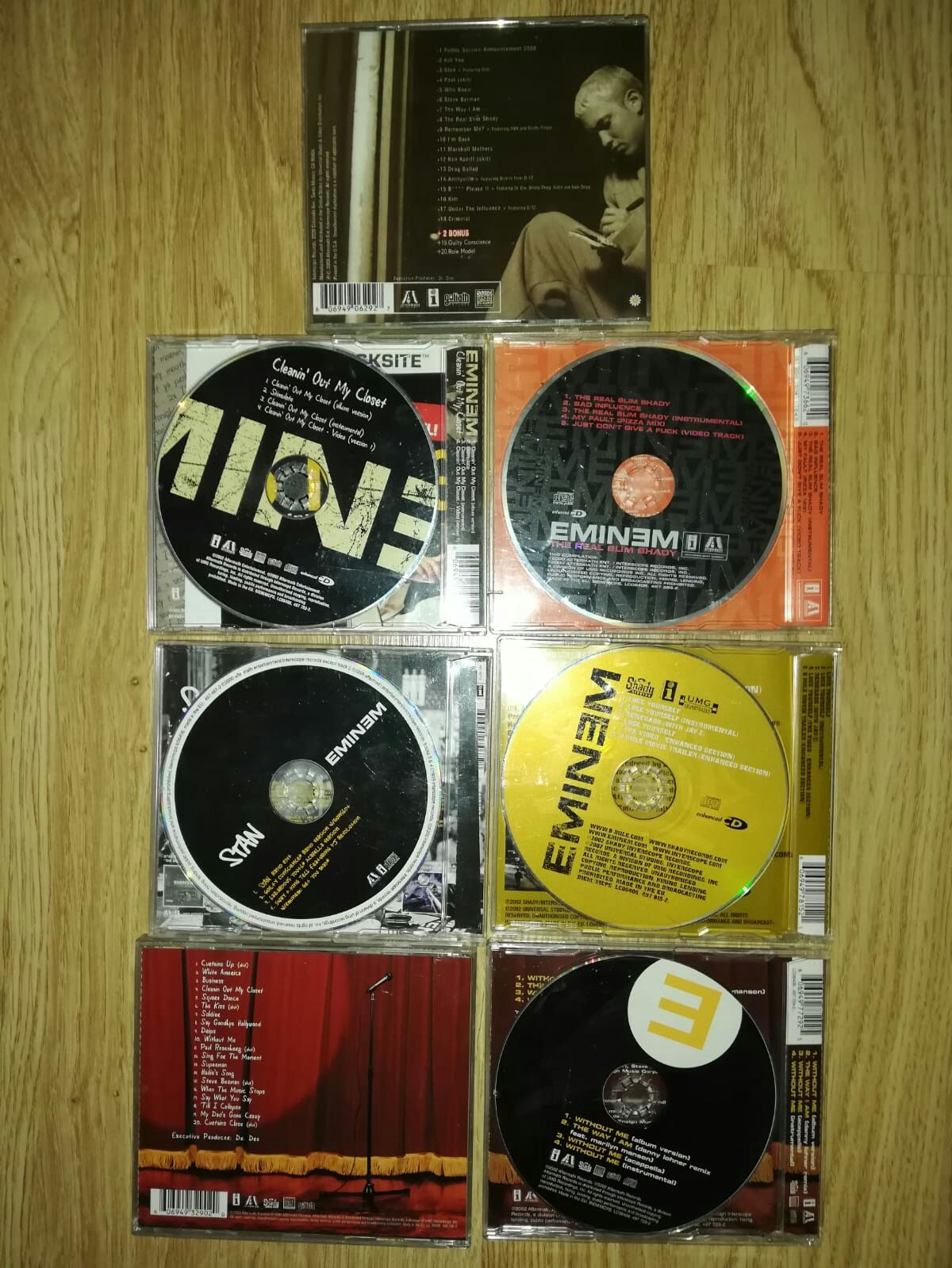 EMINEM singiel cd zestaw